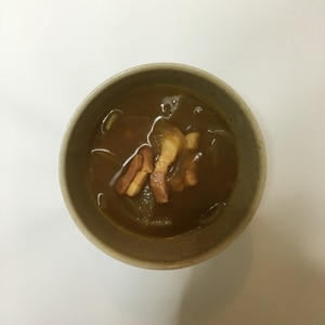 カレールーでカレースープ